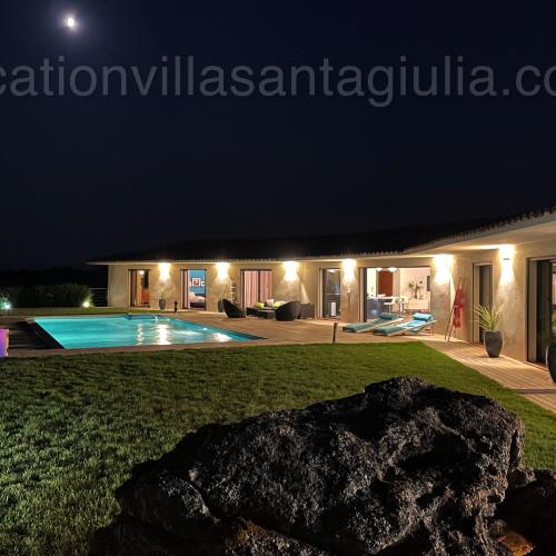 Villa de standing a louer en corse à sant giulia 20137