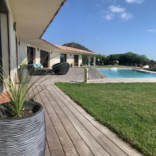 location de villa  a santa giulia corse du sud